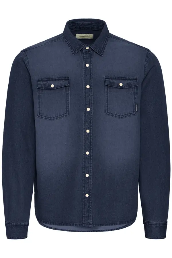 Chemise Blend BHDARGO - Denim unwashed blue
