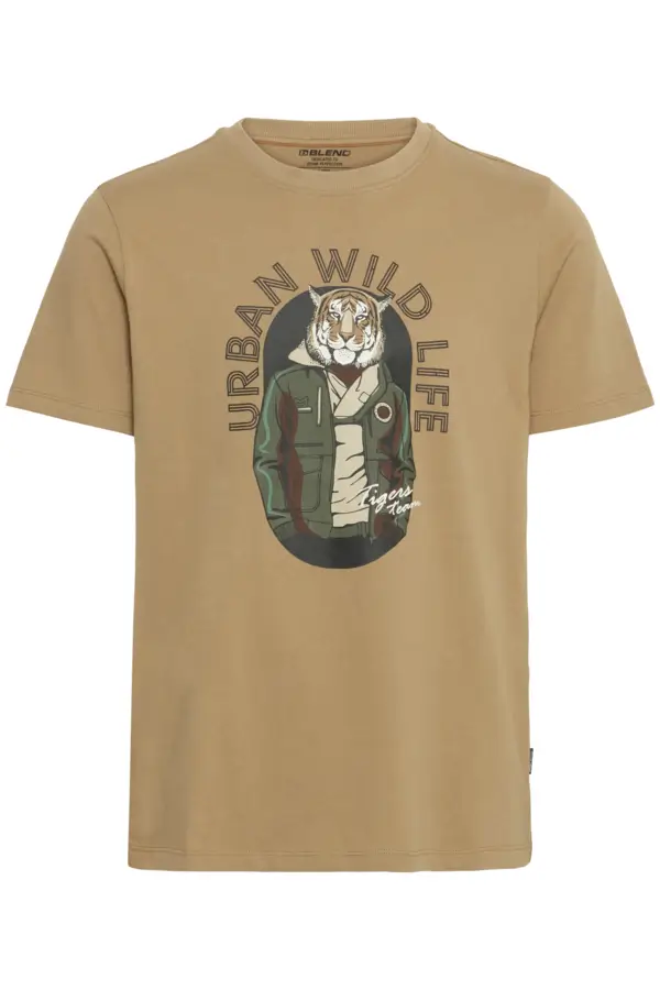 T-shirt Blend BHKIBE tee - Sepia Tint - Nature