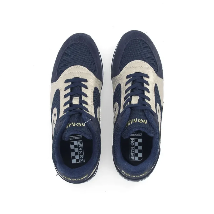 PARKO JOGGER KNIT/SUEDE/GLOW NAVY/NAVY/LIGHT GOLD – Image 3