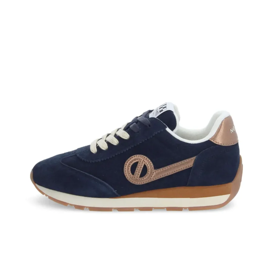 RUN JOGGER SUEDE NAVY – Image 3