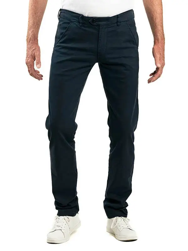 L36 chino Marine | pantalon coupe Regular